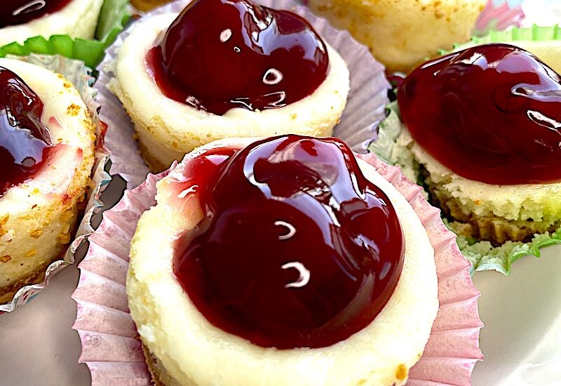 Cherry Cheesecake Petite Treats